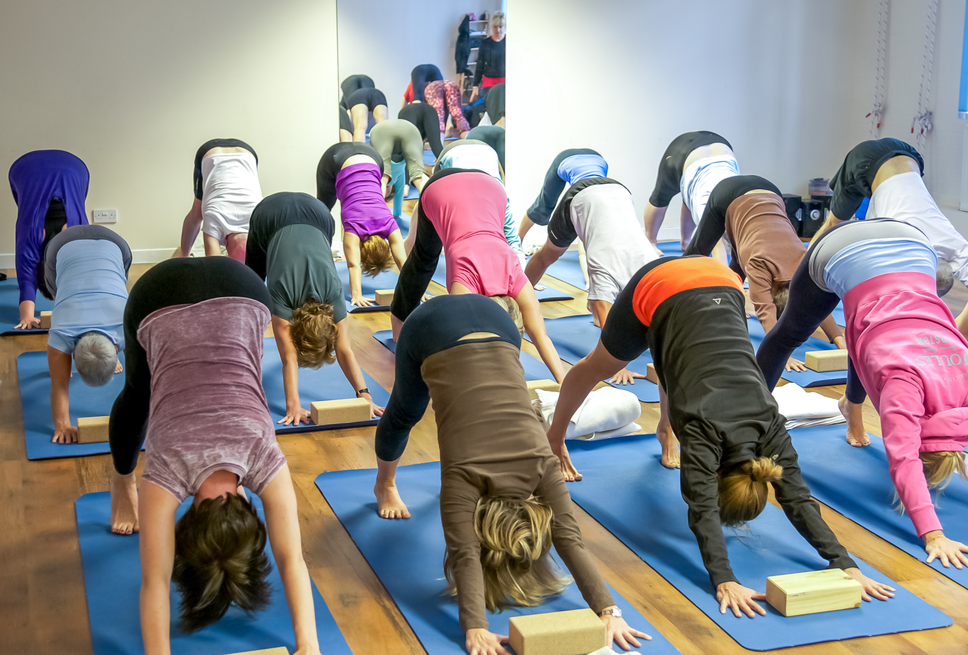 Adho Mukha Svanasana Congleton Iyengar Yoga Centre